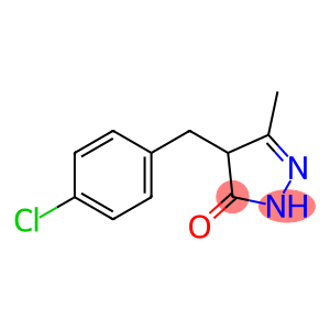 4-(4-Chlorobenzyl)-5-methyl-2,4-dihydro-3H-pyrazol-3-one