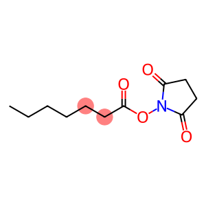 Heptanoic acid, 2,5-dioxo-1-pyrrolidinyl ester
