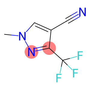 1-甲基-3-(三氟甲基)-1H-吡唑-4-甲腈
