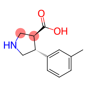 Trans-4-M-tolylpyrrolidine-3-carboxylic acid-HCl