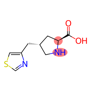L-Proline, 4-(4-thiazolylmethyl)-, (4S)-