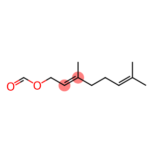 trans-3,7-Dimethyl-2,6-octadien-1-ol formate