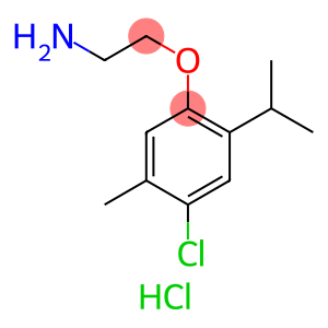 2-(4-氯-5-甲基-2-丙-2-基-苯氧基)乙胺盐酸盐