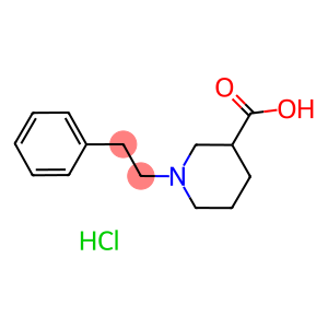 1-(2-Phenylethyl)piperidine-3-carboxylic acidhydrochloride