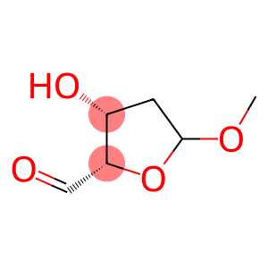 D-threo-Pentodialdo-1,4-furanoside, methyl 2-deoxy- (9CI)