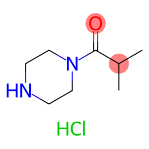 1-Propanone, 2-methyl-1-(1-piperazinyl)-, hydrochloride (1:1)