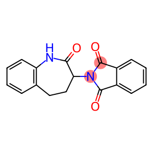1H-Isoindole-1,3(2H)-dione,2-(2,3,4,5-tetrahydro-2-oxo-1H-1-benzazepin-3-yl)-