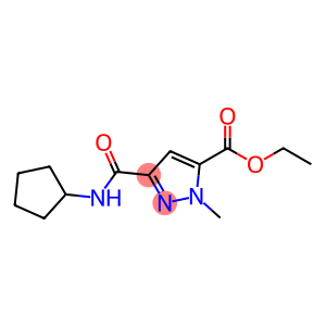 3-(环戊基氨基甲酰基)-1-甲基-1H-吡唑-5-羧酸乙酯