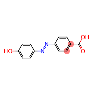 Benzoic acid, 4-[(1E)-(4-hydroxyphenyl)azo]-