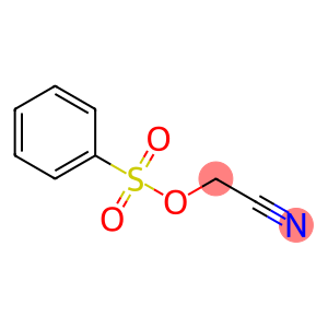 Benzenesulfonic acid cyanomethyl ester