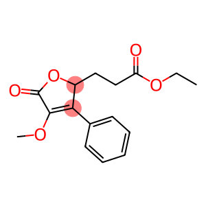 2-Furanpropanoic acid, 2,5-dihydro-4-methoxy-5-oxo-3-phenyl-, ethyl es ter