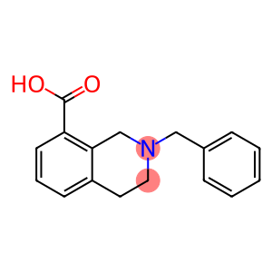 1,2,3,4-Tetrahydro-2-(phenylmethyl)-8-isoquinolinecarboxylic acid