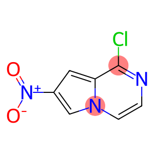 Pyrrolo[1,2-a]pyrazine, 1-chloro-7-nitro-