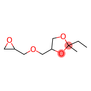 2-Ethyl-2-methyl-4-(oxiran-2-ylmethoxymethyl)-1,3-dioxolane