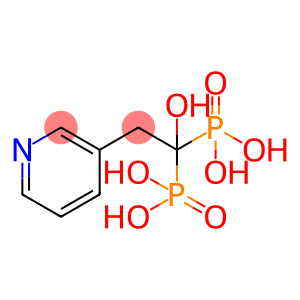 Phosphonic acid, (1-hydroxy-2-(3-pyridinyl)ethylidene)bis-