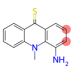 9(10H)-Acridinethione, 4-amino-10-methyl-