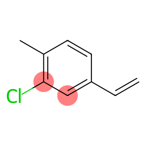 Benzene, 2-chloro-4-ethenyl-1-methyl-