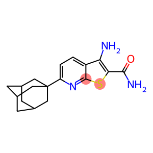 6-(1-adamantyl)-3-aminothieno[2,3-b]pyridine-2-carboxamide