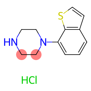 1-(benzo[b]thiophen-7-yl)piperazine HCl