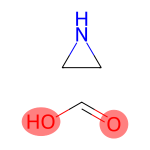 Formic acid, compd. with aziridine homopolymer