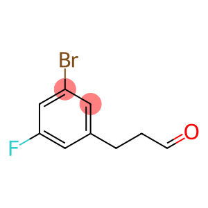 3-(3-bromo-5-fluorophenyl)propanal