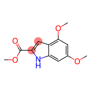 4,6-dimethoxy-3-methyl-1H-indole-2-carboxylate
