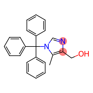(5-methyl-1-tritylimidazol-4-yl)methanol