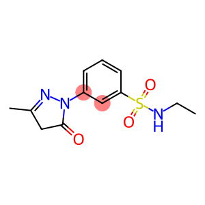 N-Ethyl-3-(3-methyl-5-oxo-2,5-dihydro-1H-pyrazol-1-yl)benzenesulfonamide