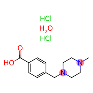 4-[(4-Methyl-1-piperaziny)methyl]benzoic acid dihydrochloride hemihydrate