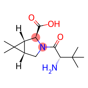 3-Azabicyclo[3.1.0]hexane-2-carboxylic acid, 3-[(2S)-2-amino-3,3-dimethyl-1-oxobutyl]-6,6-dimethyl-, (1R,2S,5S)-