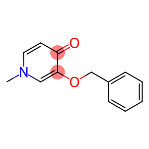 1-Methyl-3-(phenylmethoxy)-4(1H)-pyridinone