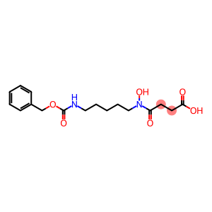 4-[(5-{[(benzyloxy)carbonyl]amino}pentyl)(hydroxy)amino]-4-oxobutanoic acid