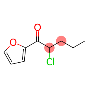 1-Pentanone, 2-chloro-1-(2-furanyl)- (9CI)