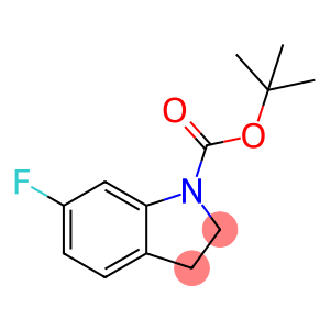 1-叔丁氧羰基-6-氟吲哚啉