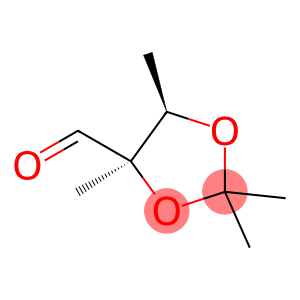 1,3-Dioxolane-4-carboxaldehyde, 2,2,4,5-tetramethyl-, (4R,5R)-rel-