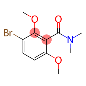 3-bromo-2,6-dimethoxy-N,N-dimethylbenzamide