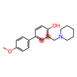 4'-Methoxy-3-(piperidinomethyl)-4-hydroxybiphenyl