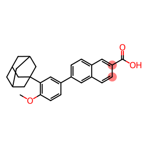 6-[3-(1-adamantyl)-4-methoxy-phenyl]naphthalene-2-carboxylic acid