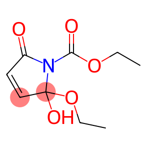 Ethyl 2-ethoxy-2-hydroxy-5-oxo-2,5-dihydro-1H-pyrrole-1-carboxylate