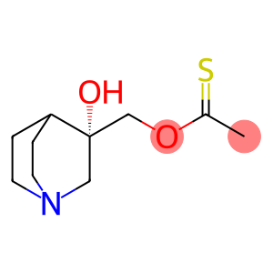 S-(3-hydroxyquinuclidin-3-yl)methyl ethanethioate
