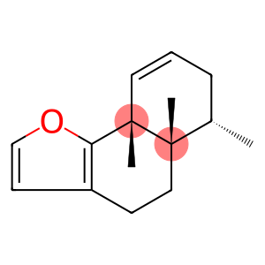 rel-(5aR*,6R*,9aS*)-4,5,5a,6,7,9a-Hexahydro-5a,6,9a-trimethylnaphtho[1,2-b]furan
