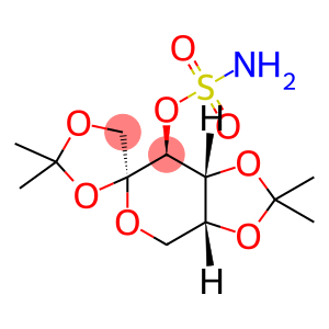 β-D-Fructopyranose, 1,2:4,5-bis-O-(1-methylethylidene)-, sulfamate (9CI)