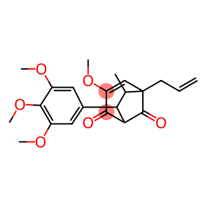 5-Allyl-3-Methoxy-6-Methyl-7-(3,4,5-tri Methoxyphenyl)bicyclo[3.2.1]oct-3-ene-2,8-dione