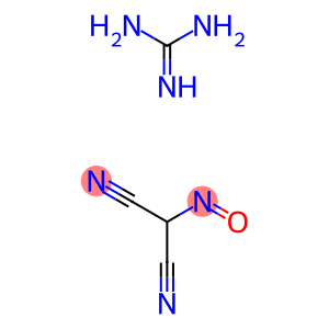 guanidine, compound with nitrosopropanedinitrile (1:1)