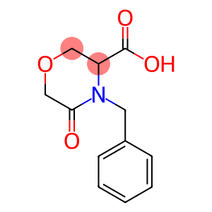 (RS)-4-benzyl-5-oxomorpholine-3-carboxylic acid