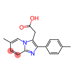 6-Methyl-2-(4-Methylphenyl)Imidazo[1,2-A]Pyridine-3-AceticAcid
