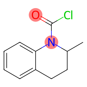 1(2H)-Quinolinecarbonyl chloride, 3,4-dihydro-2-methyl- (9CI)