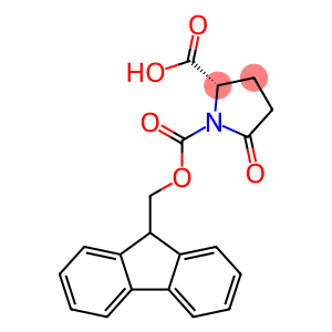 1,2-Pyrrolidinedicarboxylic acid, 5-oxo-, 1-(9H-fluoren-9-ylmethyl) ester, (2S)-
