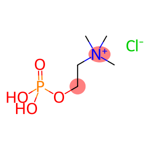 trimethyl[2-(phosphonooxy)ethyl]ammonium chloride