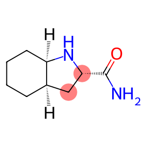 1H-Indole-2-carboxamide, octahydro-, [2S-(2α,3aα,7aα)]- (9CI)